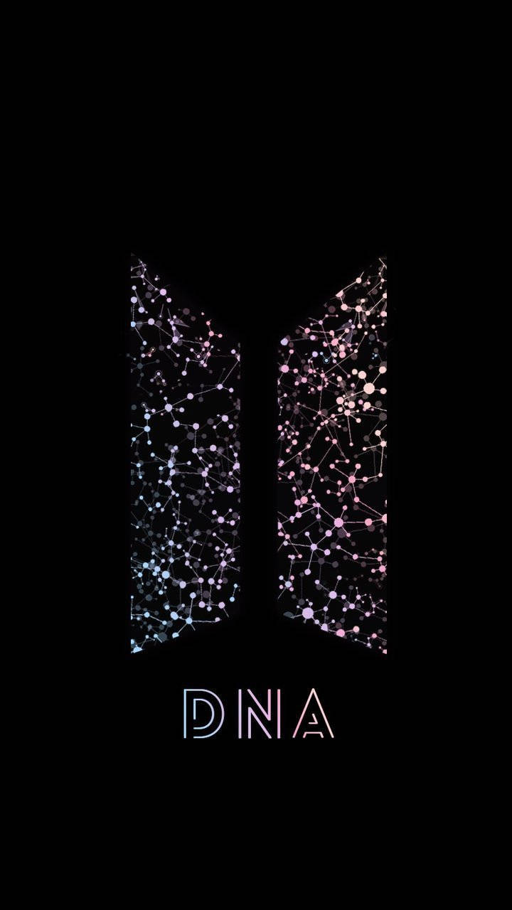 BTS 로고 DNA 배경화면
