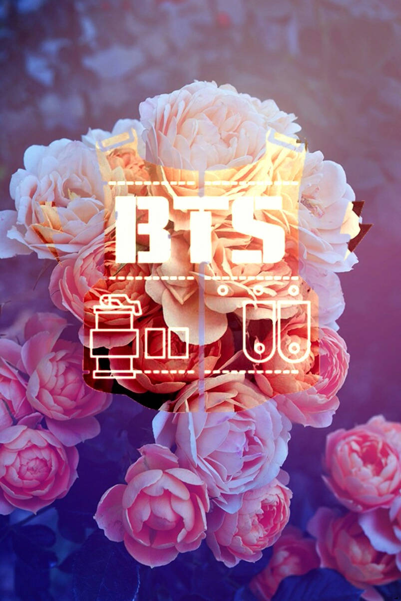 BTS 방탄소년단 로고 배경화면