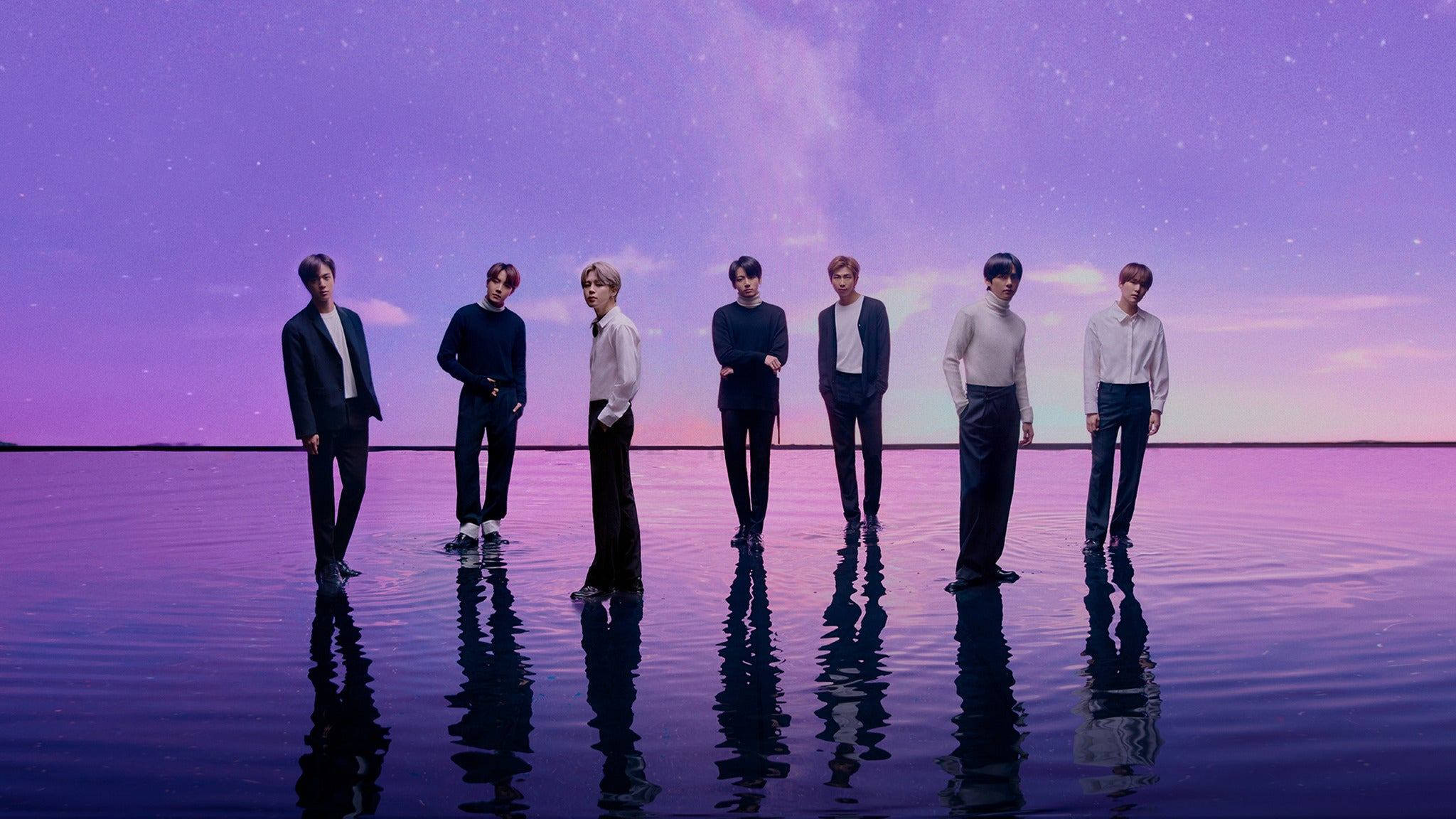 BTS 보라빛 반사 감성 배경화면