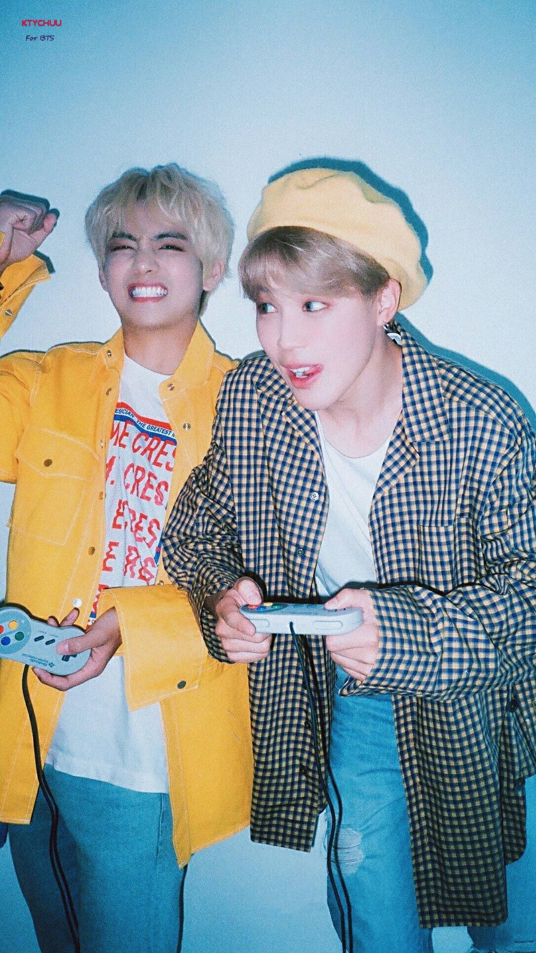 BTS 지민과 뷔 2020 배경화면