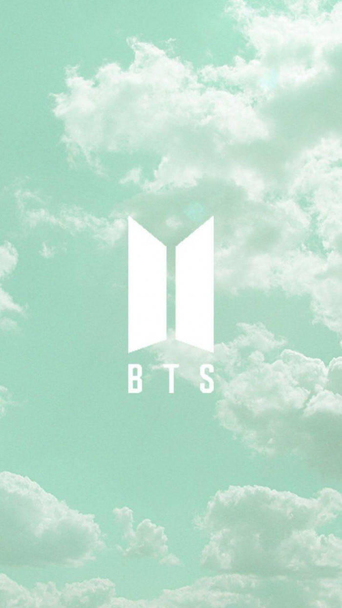BTS 파스텔 그린 감성 배경화면