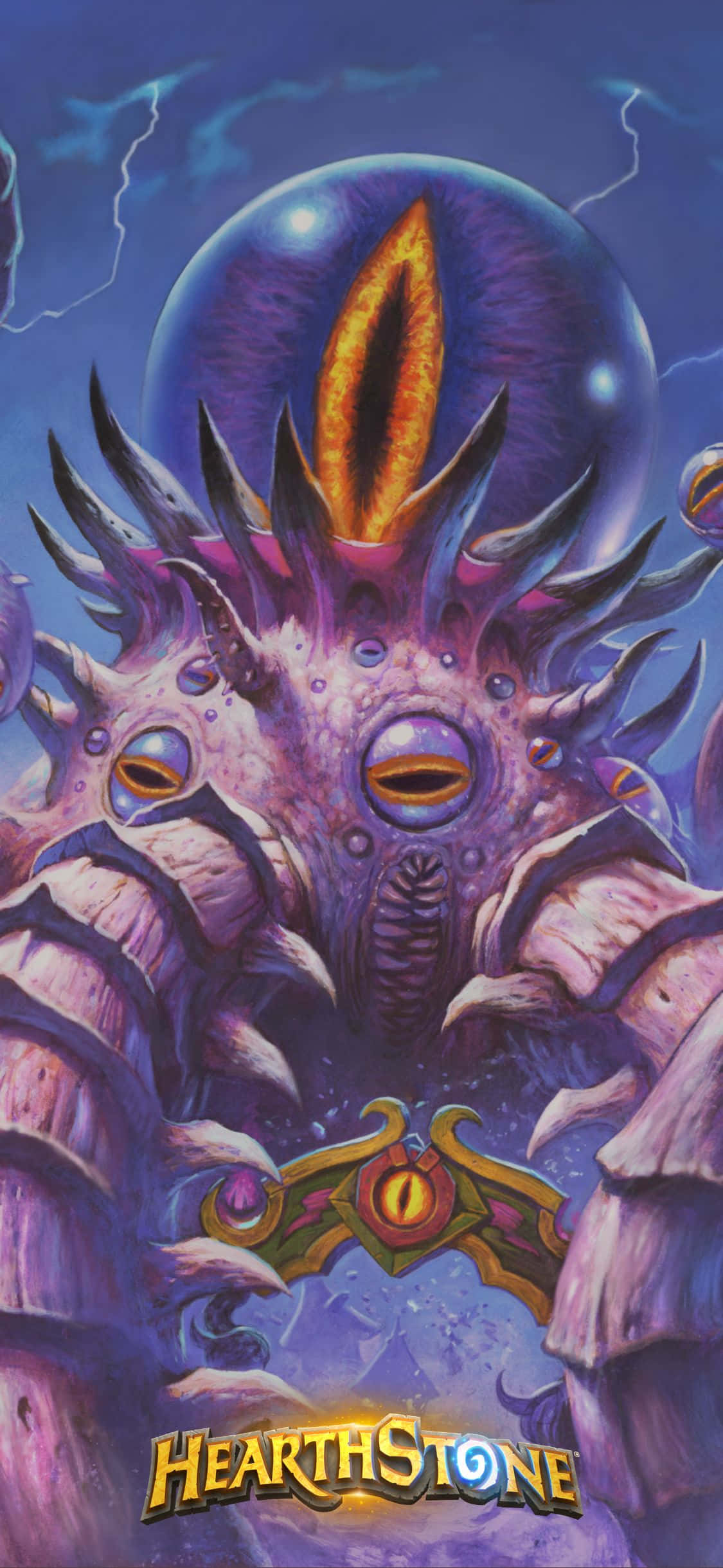 C'Thun the Shattered iPhone XS 하스스톤 배경화면