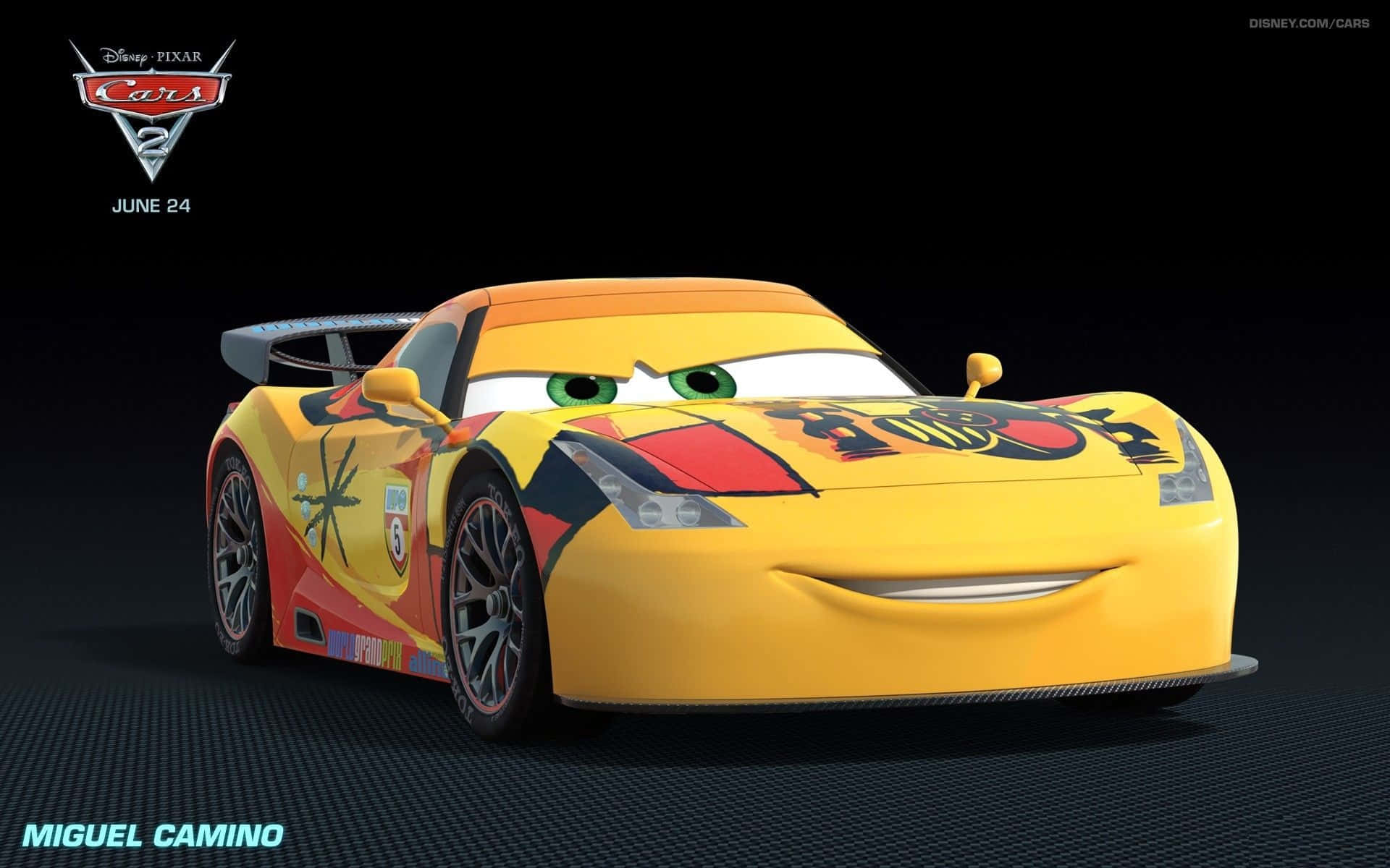 Cars 2 갱들과 함께 액셀을 밟아보세요. 배경화면