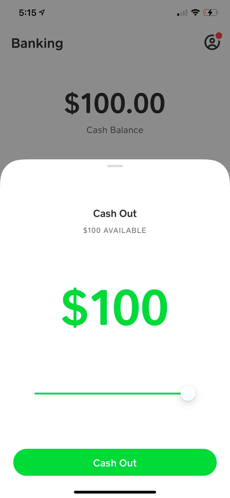 Cash App 잔액 확인하기 배경화면