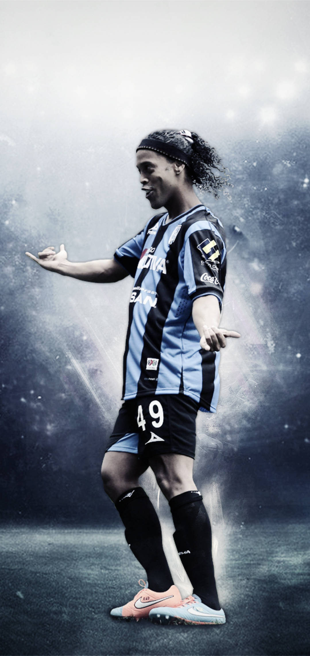 Confident Player Ronaldinho 배경화면