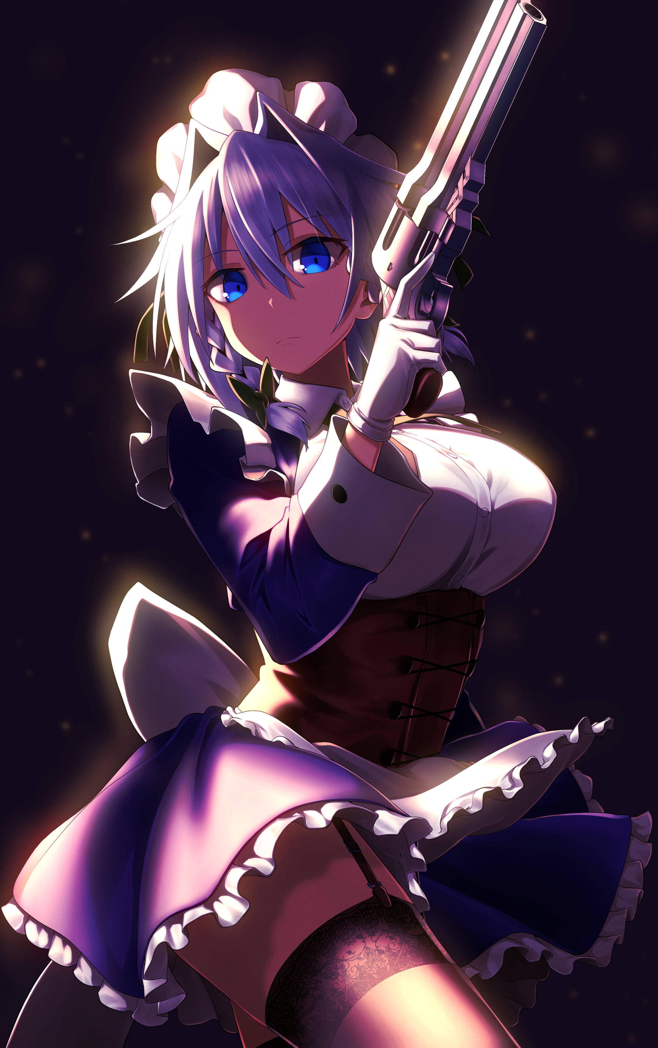 Cool Anime Girl PFP 사쿠야 이자요이 배경화면