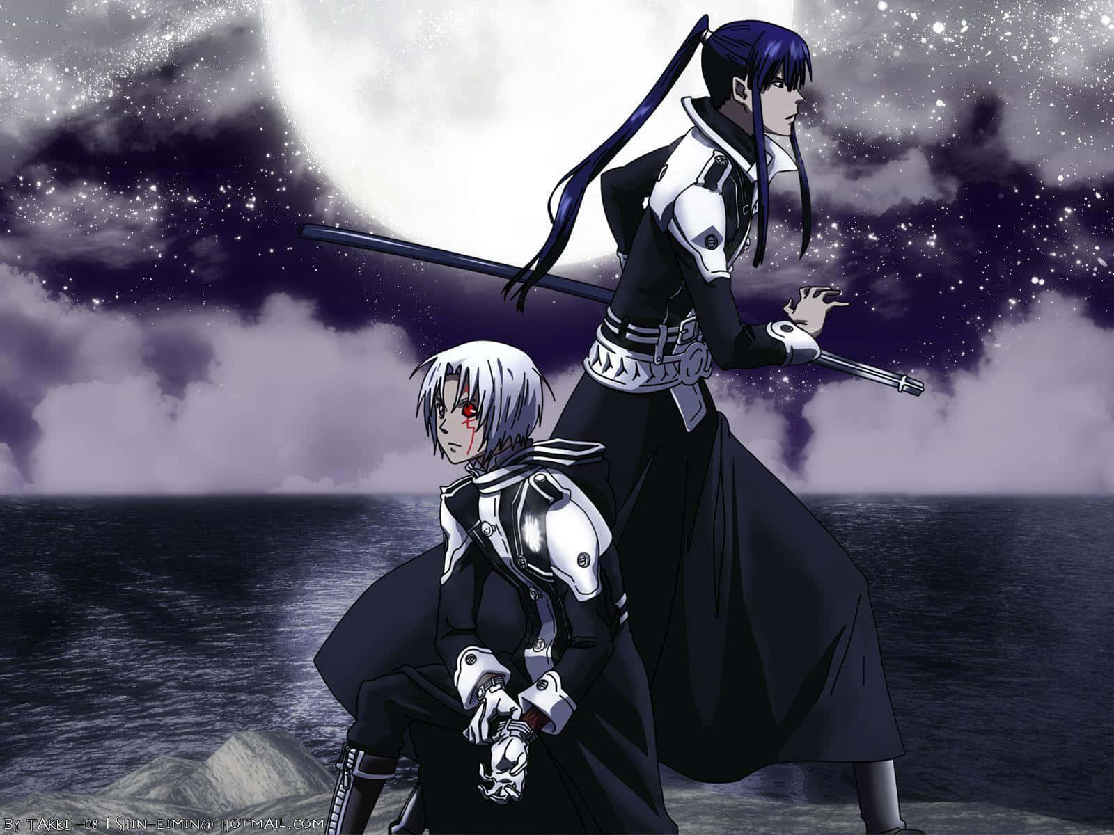 D.Gray-man 알렌 워커 유칸다 전투 배경화면