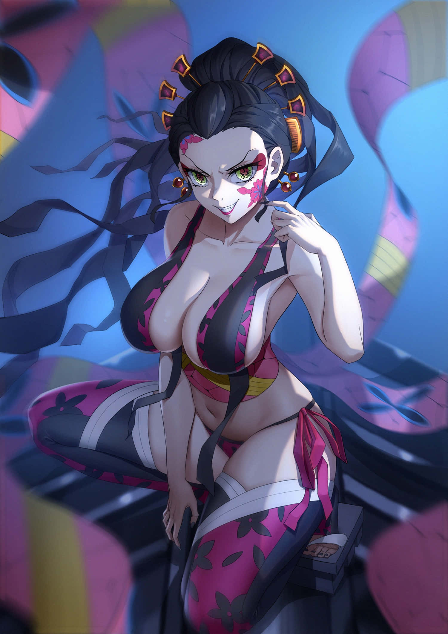 Daki 4K 데몬 슬레이어 배경화면