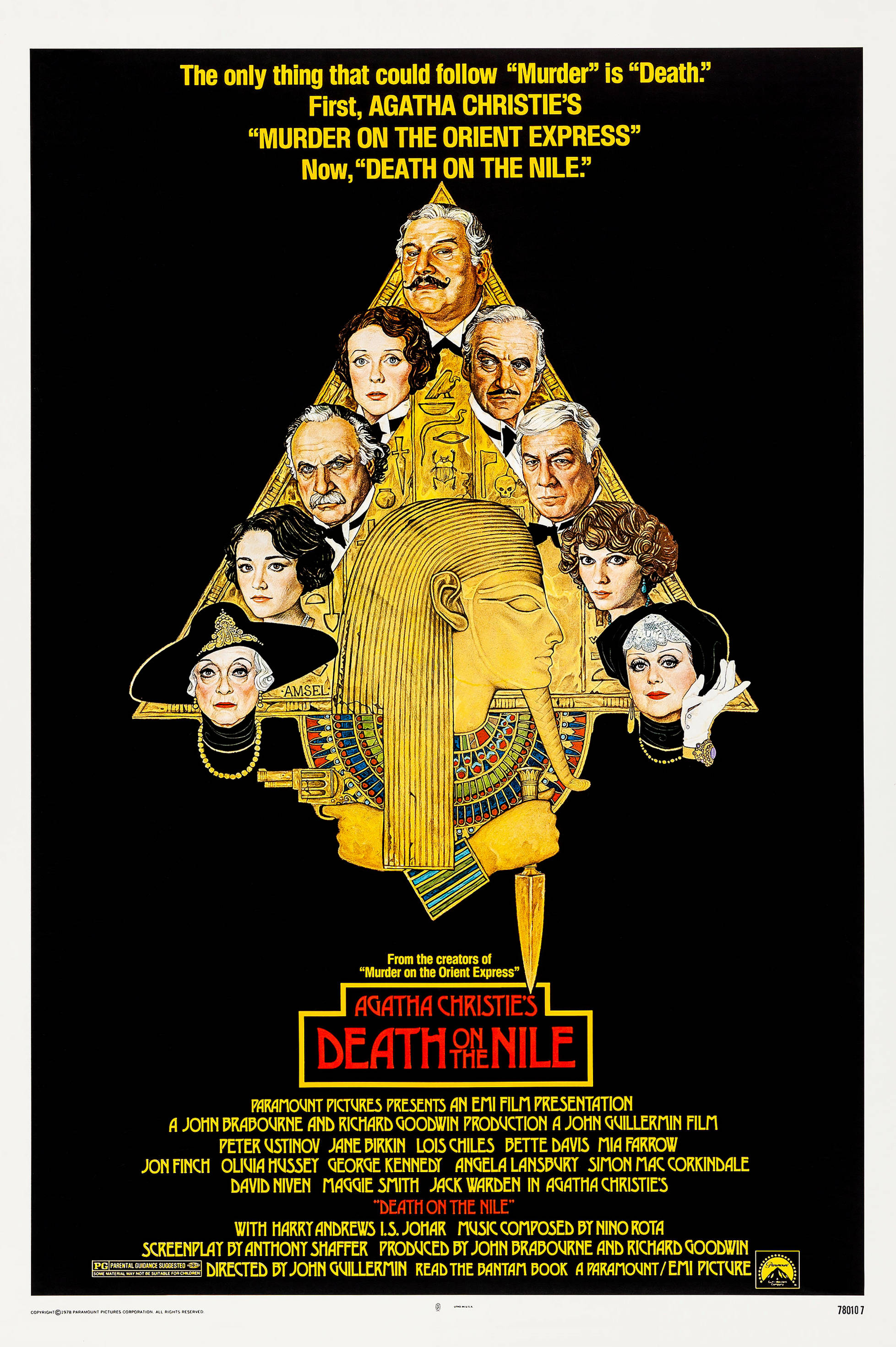 Death Of The Nile 포스터 데이비드 니븐 배경화면