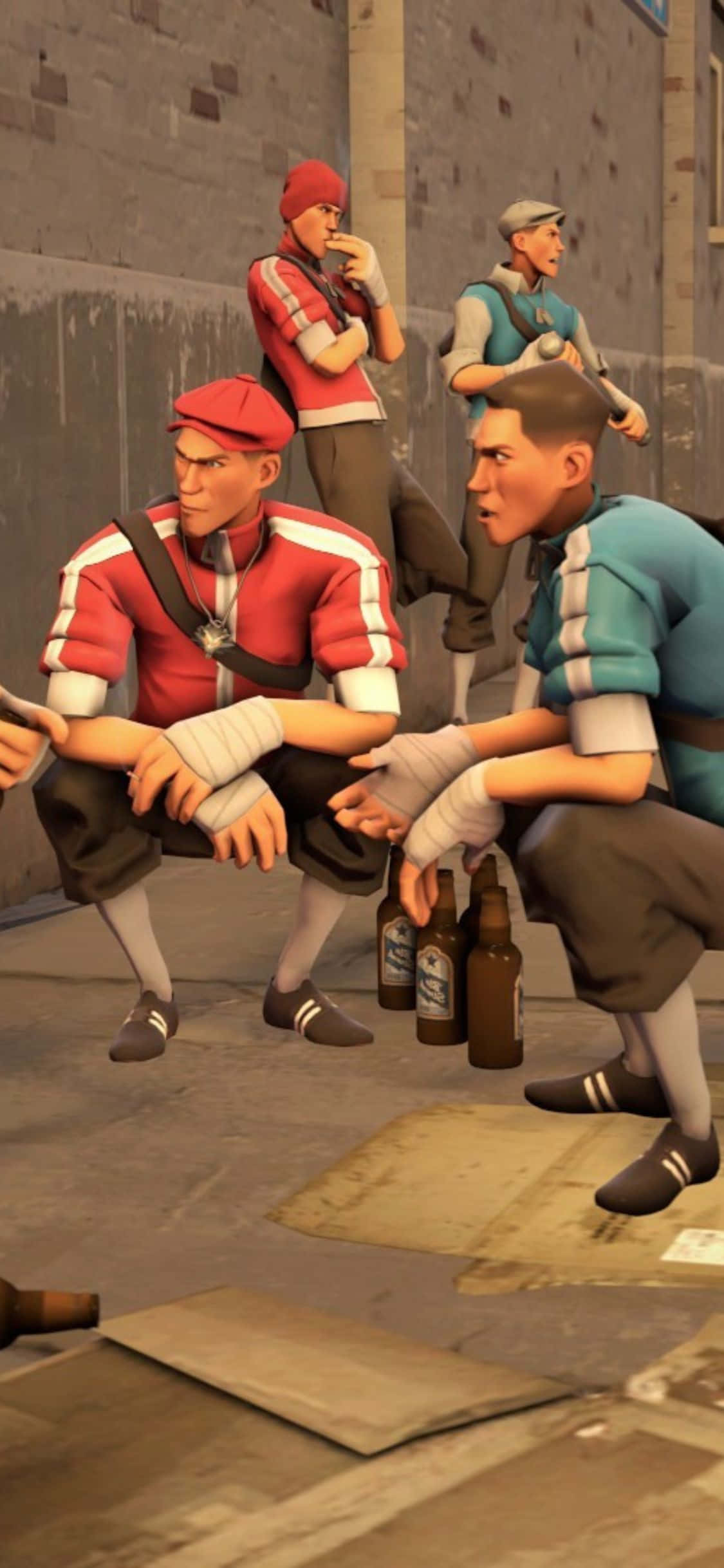 Dive into Team Fortress 2 with the ultimate gaming smartphone 배경화면