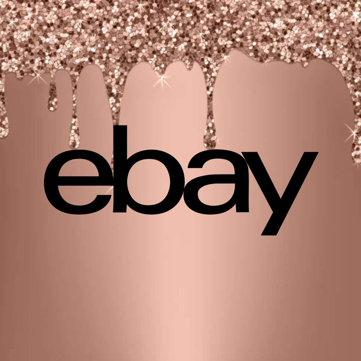 eBay UK 로고 로즈 골드 배경화면
