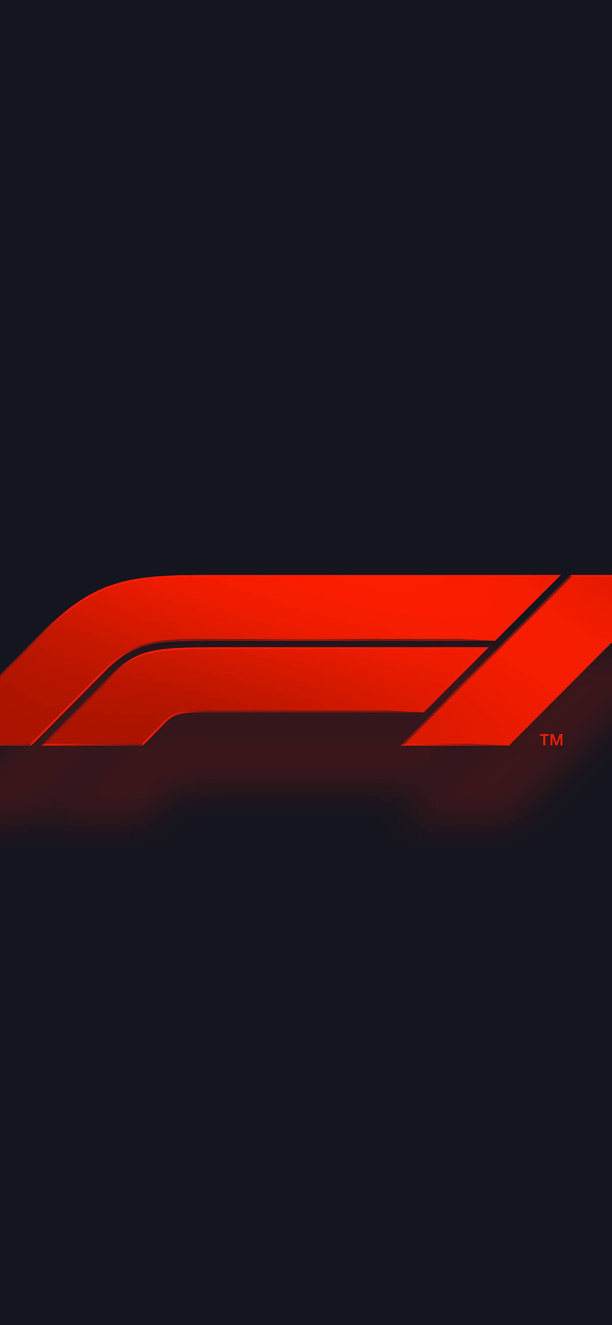 F1 빨간 로고 아이폰 배경화면