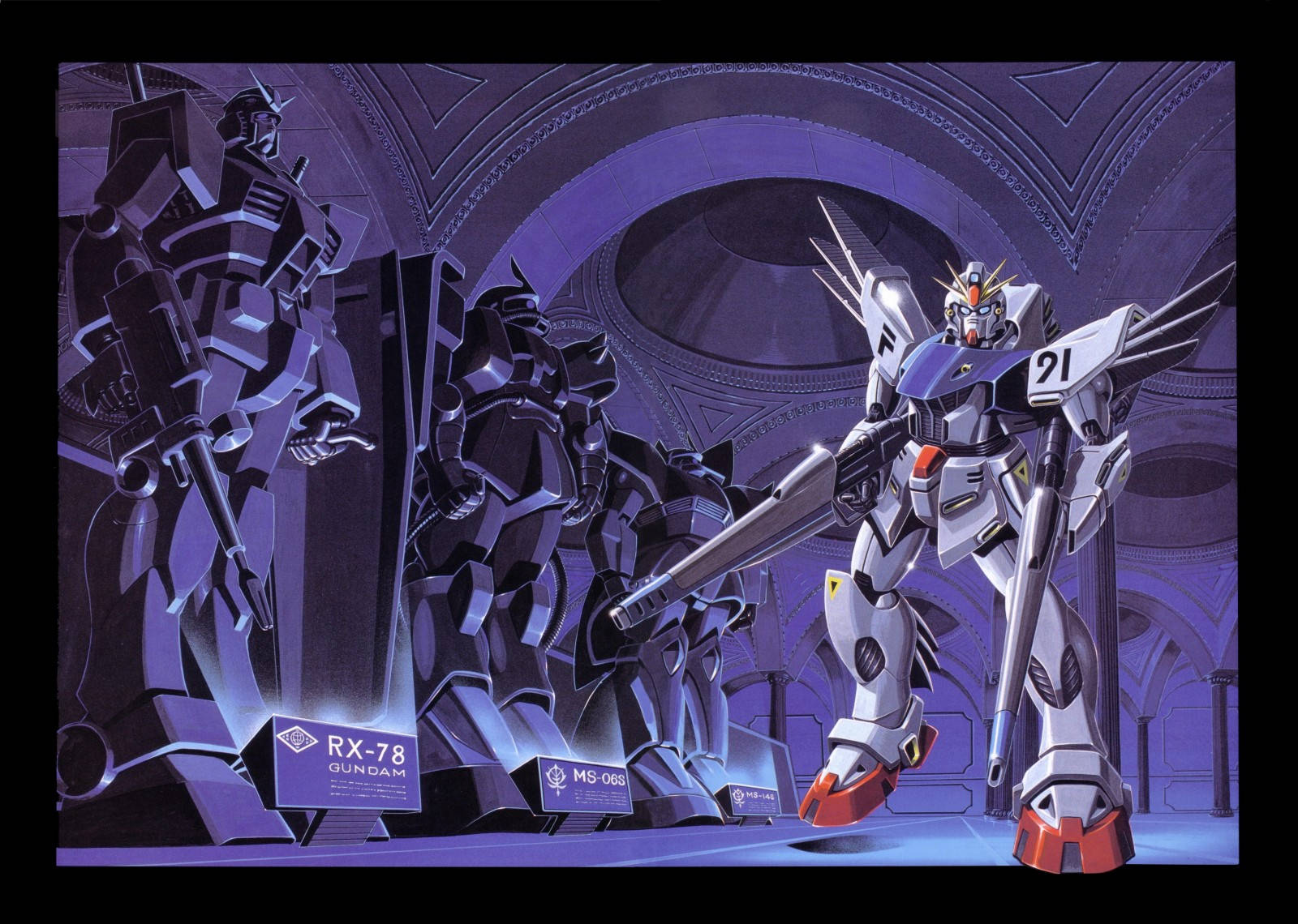 기동전사 건담 F91 극장판 배경화면