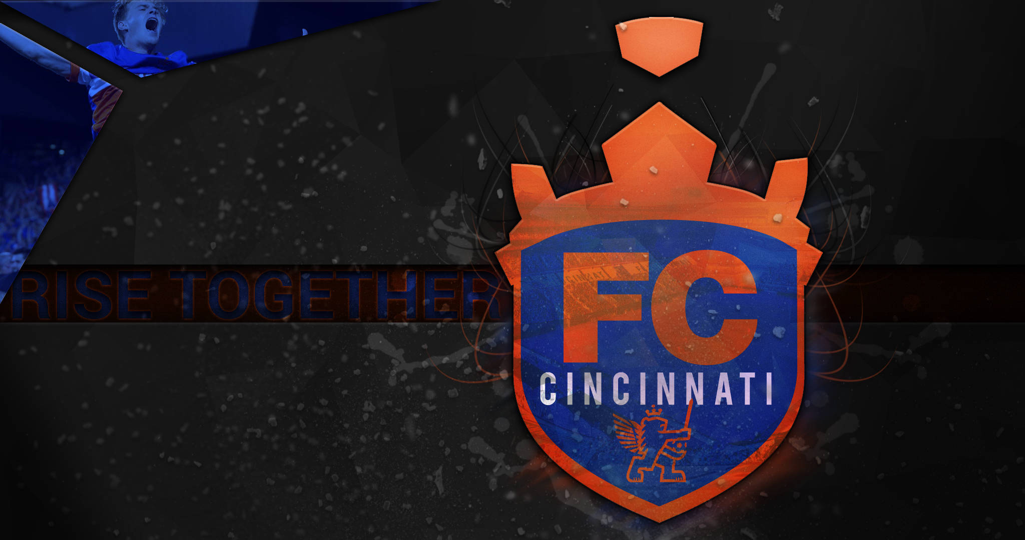 FC Cincinnati 라이즈 투게더 배경화면