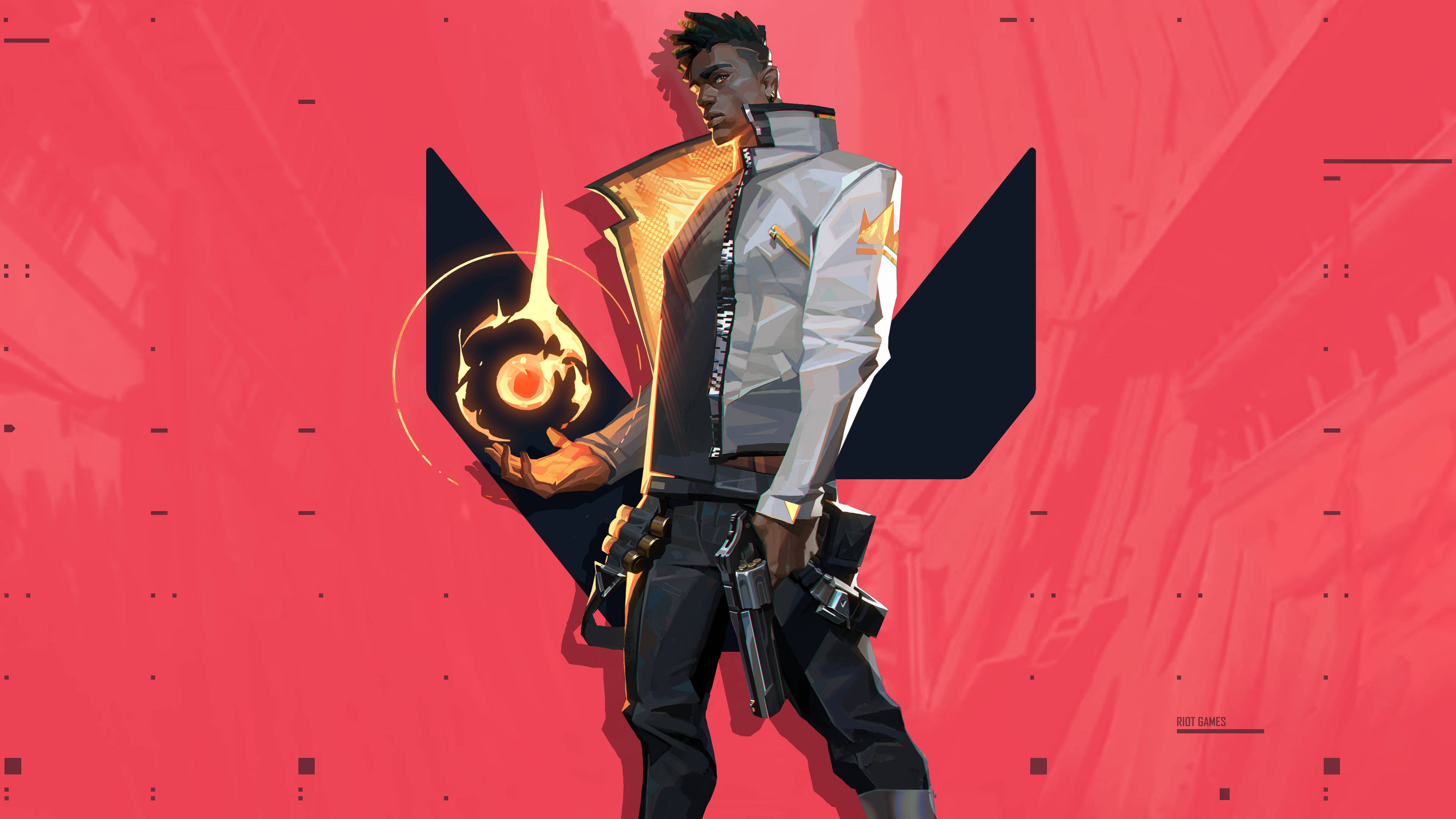 Feel the power of Phoenix’s flare - Valorant 배경화면