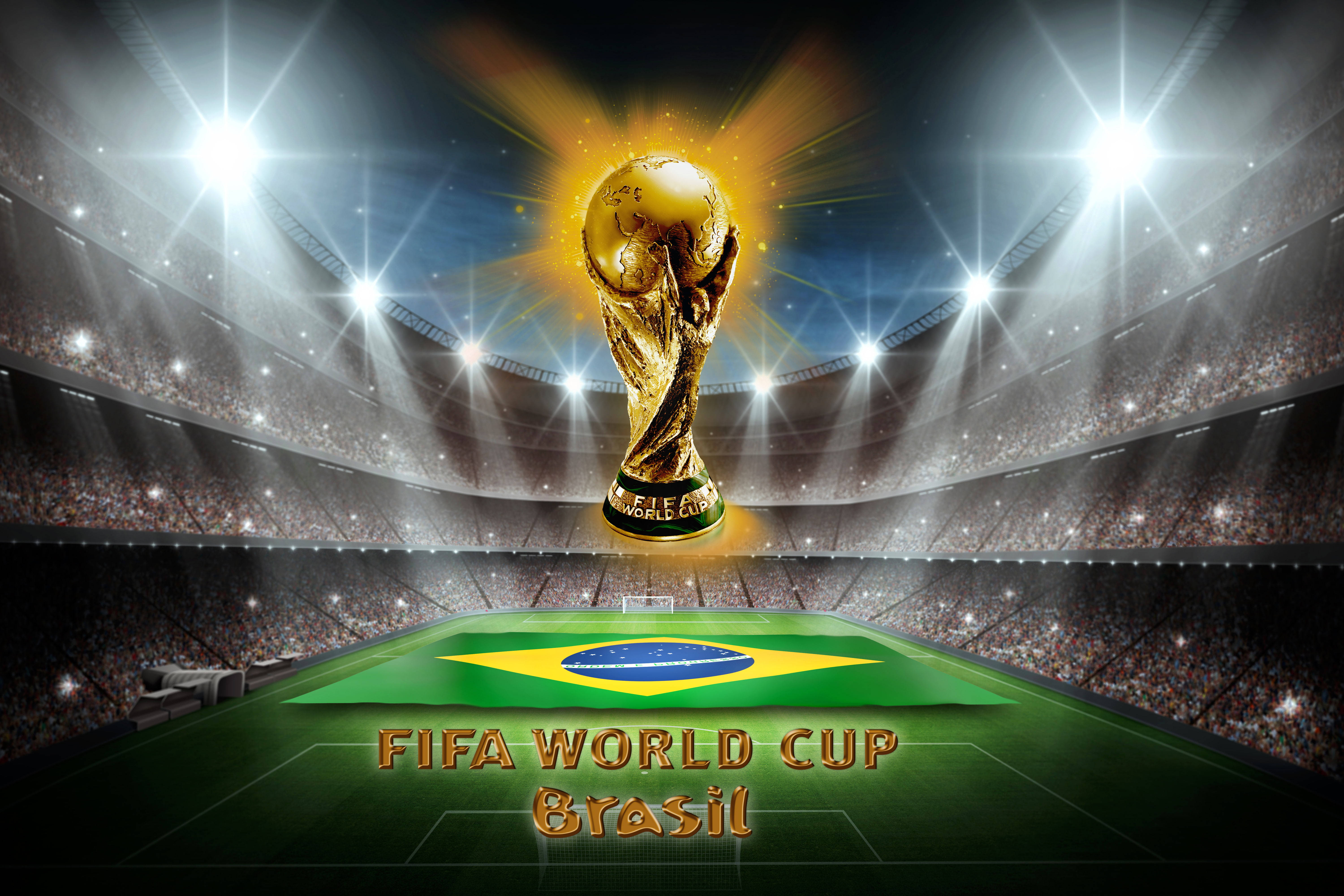 브라질 축구 국가대표팀 FIFA 월드컵 트로피 배경화면