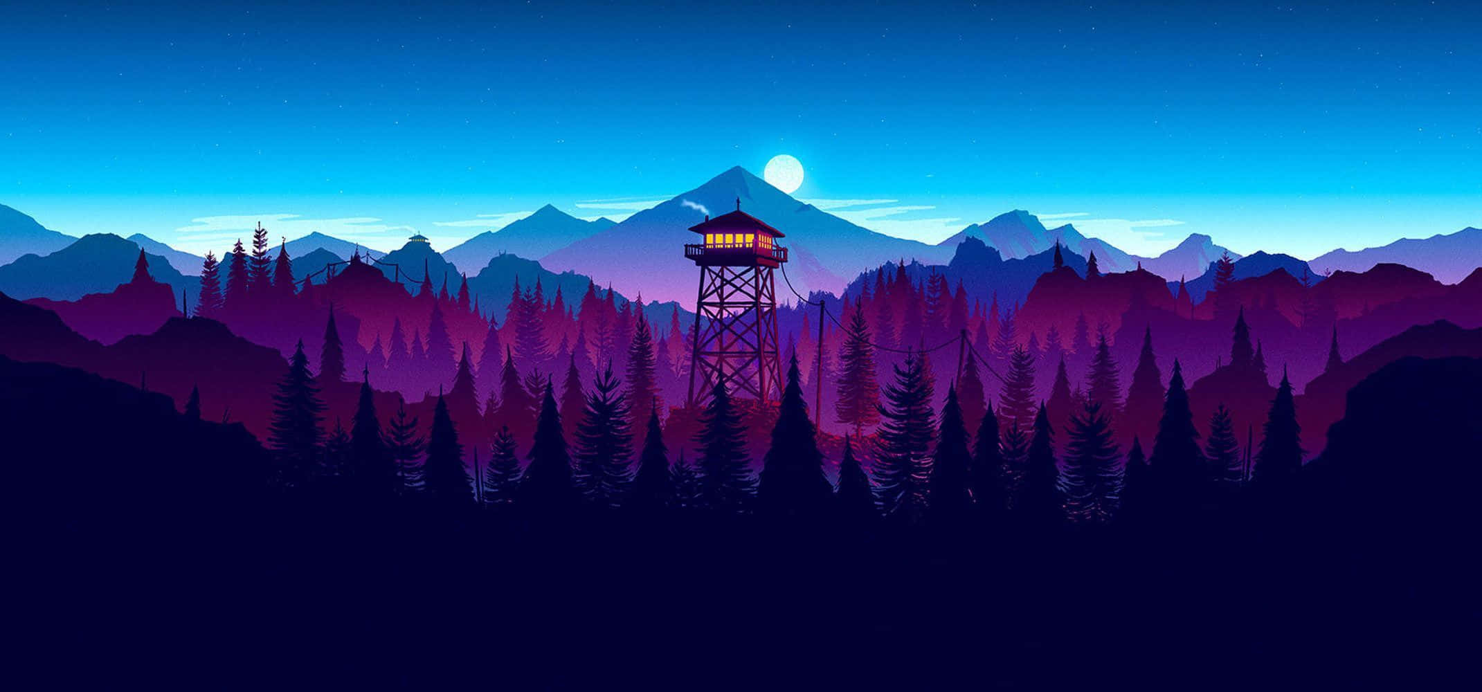 Firewatch 산 최고의 모니터 배경화면