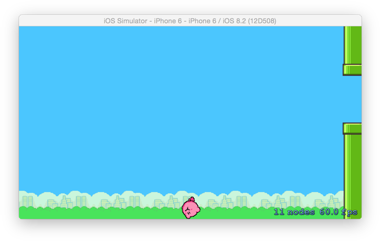 Flappy Bird 게임플레이 스크린샷 배경화면