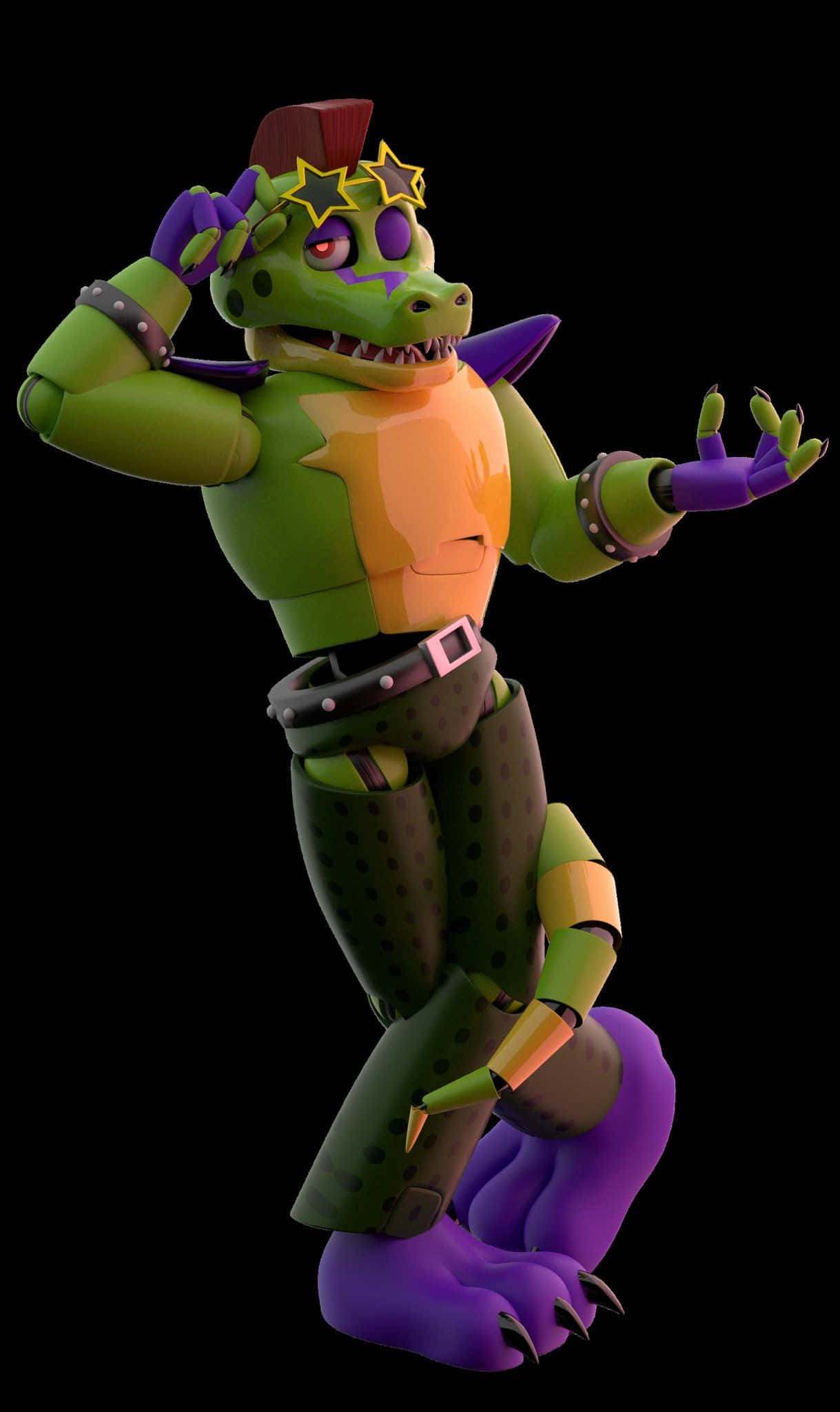 FNAF Security Breach 배경 Montgomery Gator 배경화면