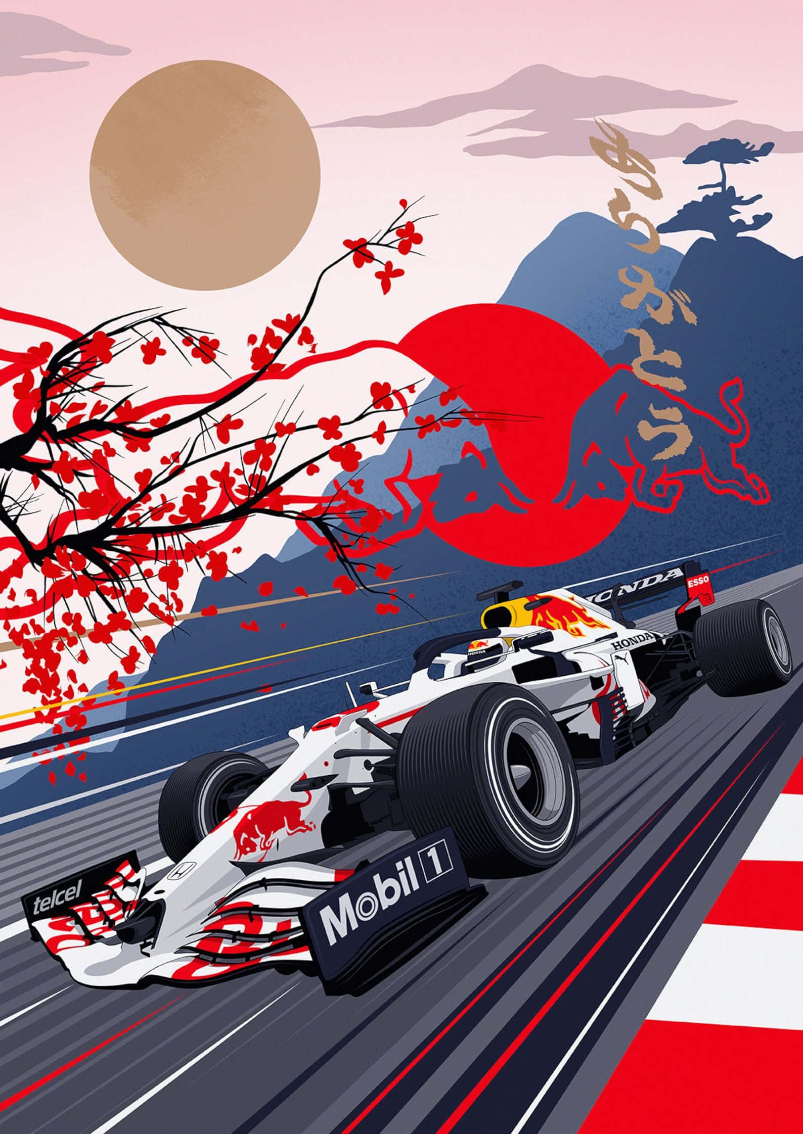 Formula 1과 iPhone으로 결승선을 질주하세요 배경화면