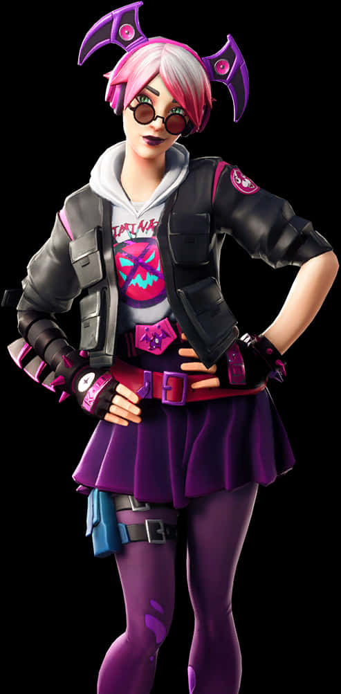 Fortnite 브라이트 봄버 스킨 배경화면