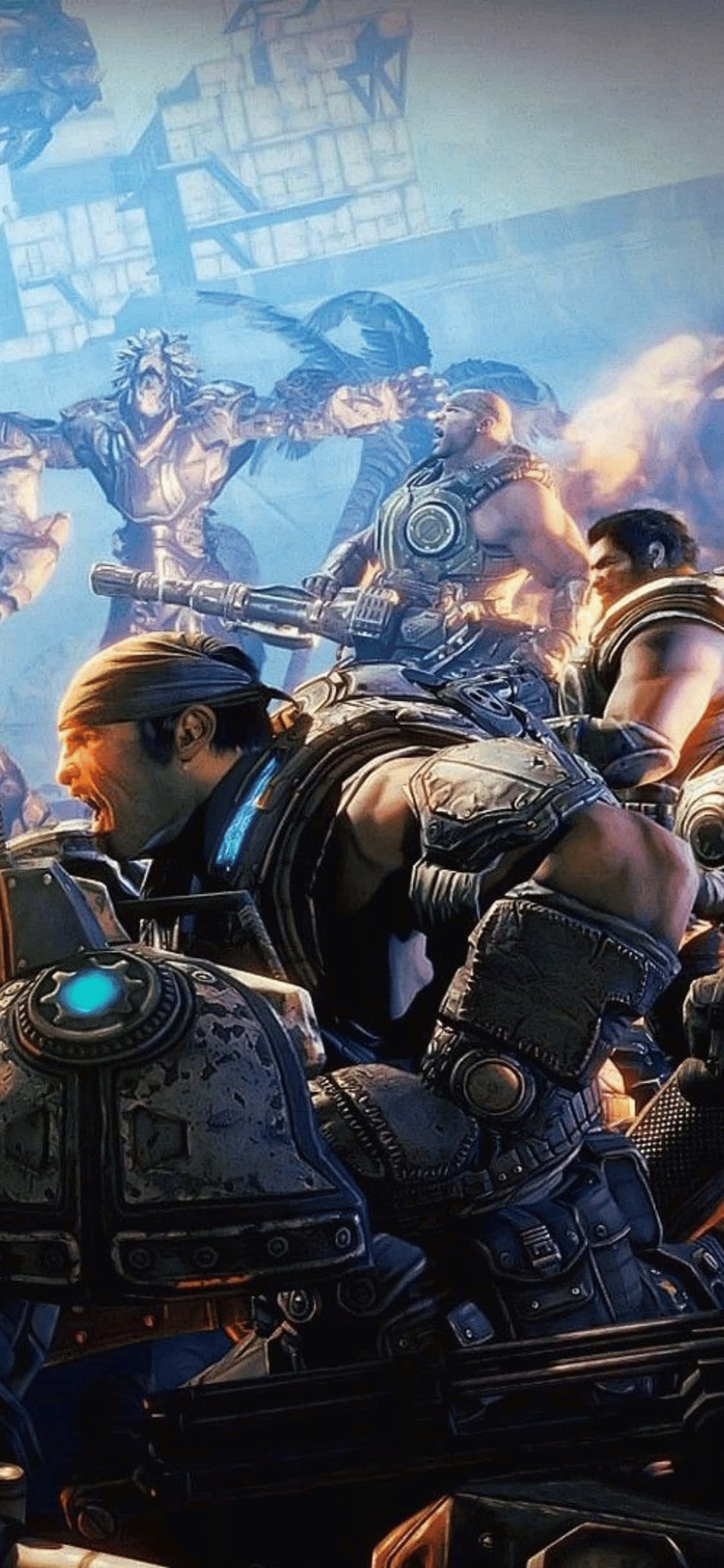 gears of war 3 스크린샷 배경화면