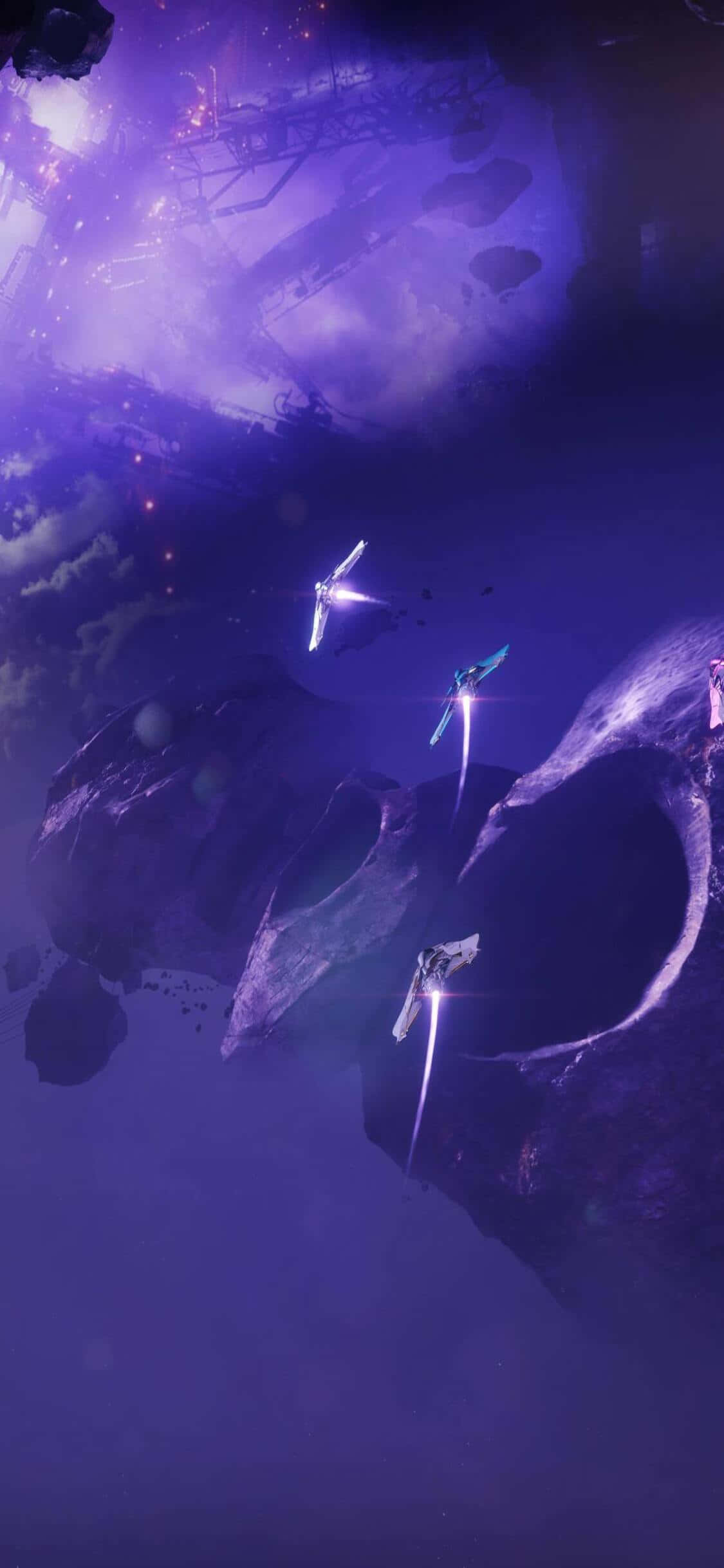 Get into the world of Destiny 2 with the new iPhone Xs 배경화면