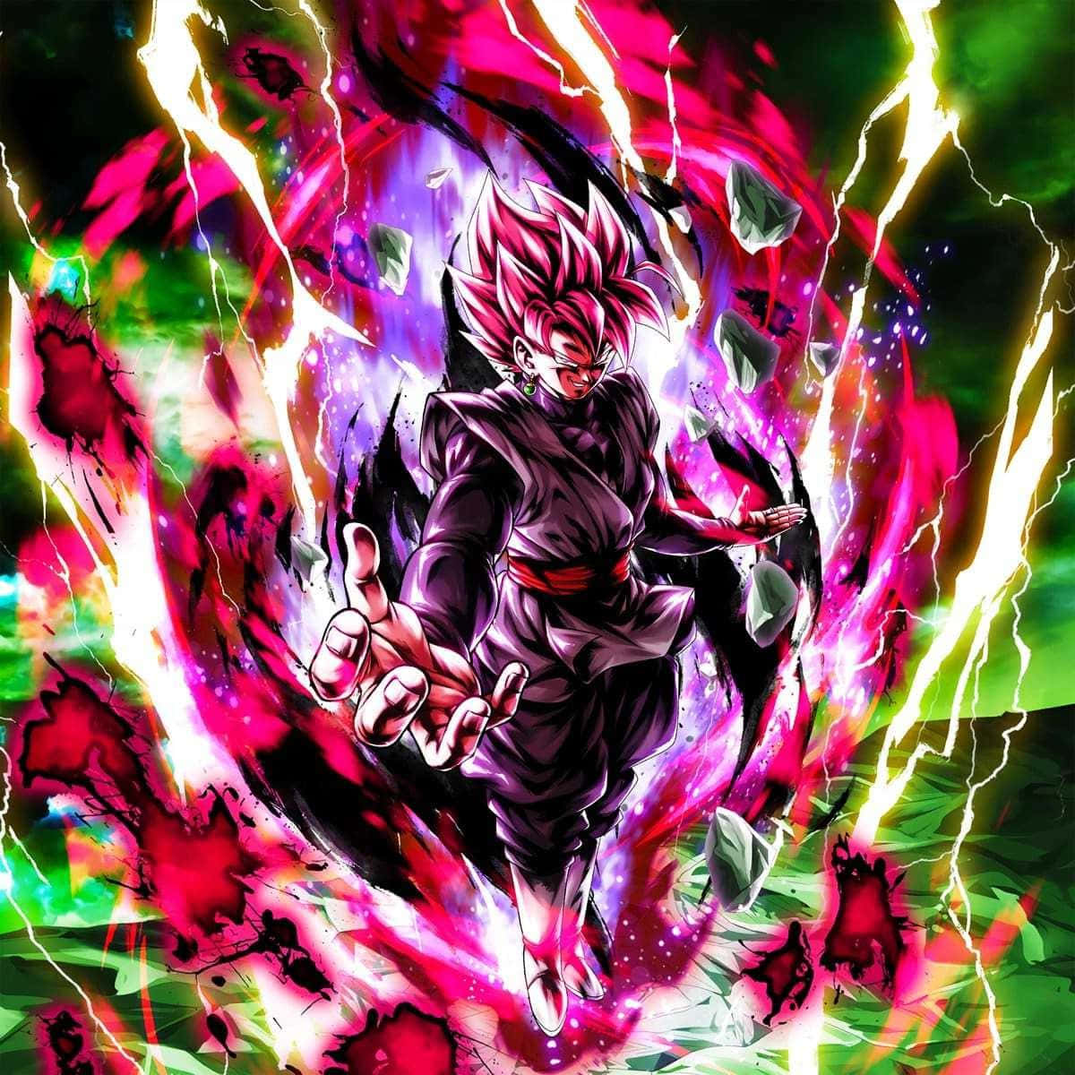 Goku Black의 궁극의 힘을 해방하라 배경화면