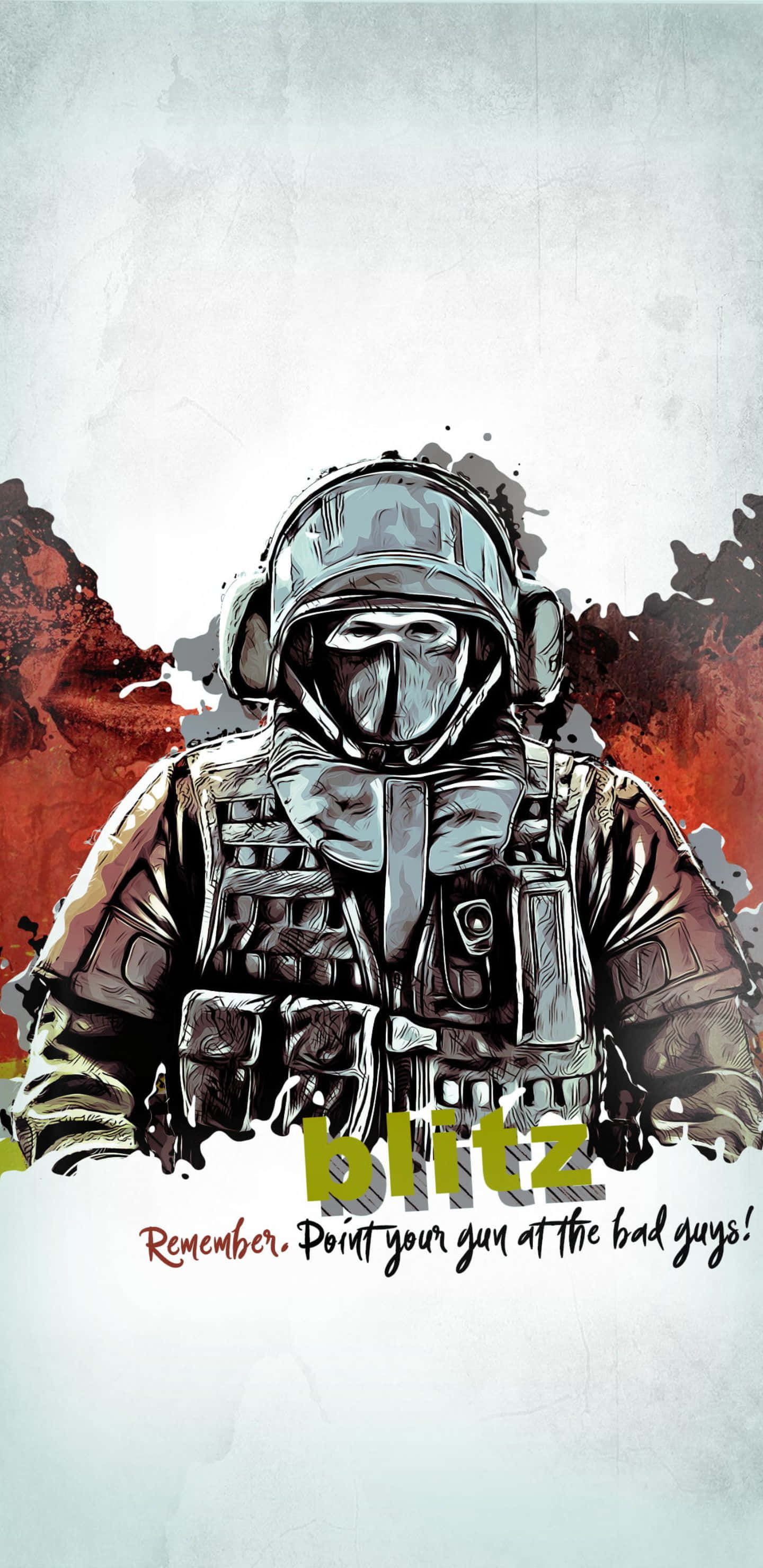 Google Pixel 3xl에서 Rainbow Six Siege의 적을 정복하세요 배경화면