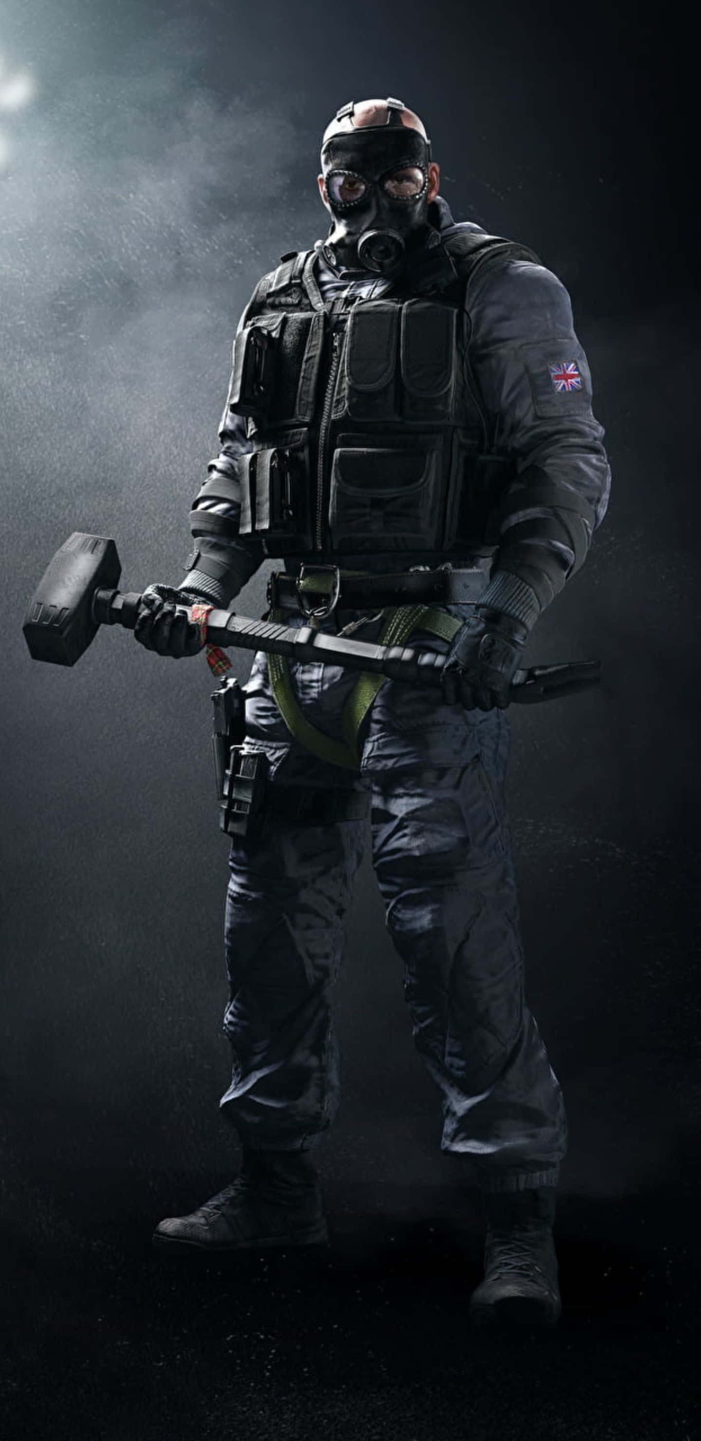 Google Pixel 3xL과 Rainbow Six Siege의 흥분과 액션 배경화면