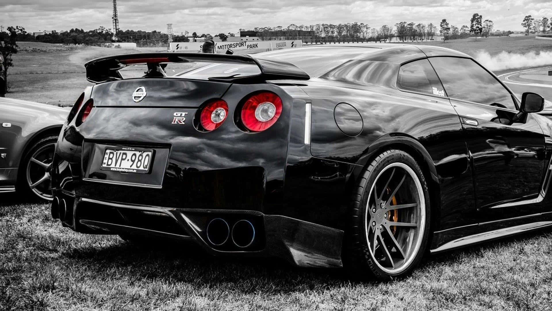 GT-R 데스크탑 후면 디테일 배경화면