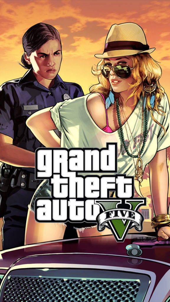 GTA 아이폰 레이시와 바스케즈 배경화면