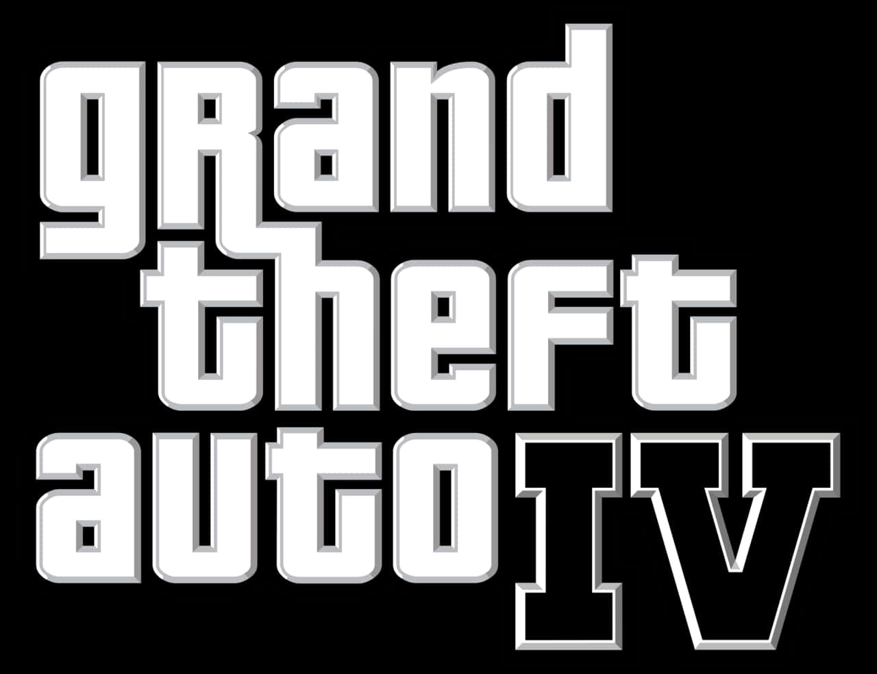 GTA IV 로고 배경화면