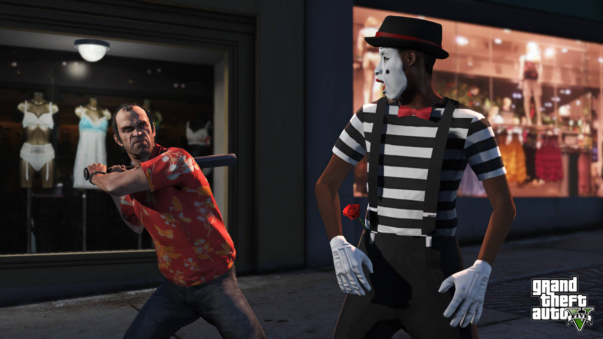 쿨한 GTA 충격받은 마임 배경화면