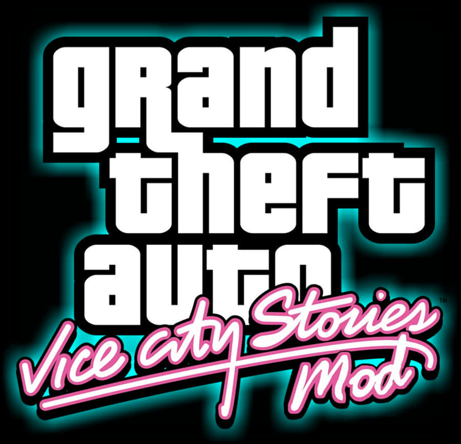 GTA Vice City Stories 모드 로고 배경화면