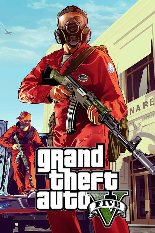GTA 배경 그랜드 테프트 오토 파이브 무장 강도 배경화면