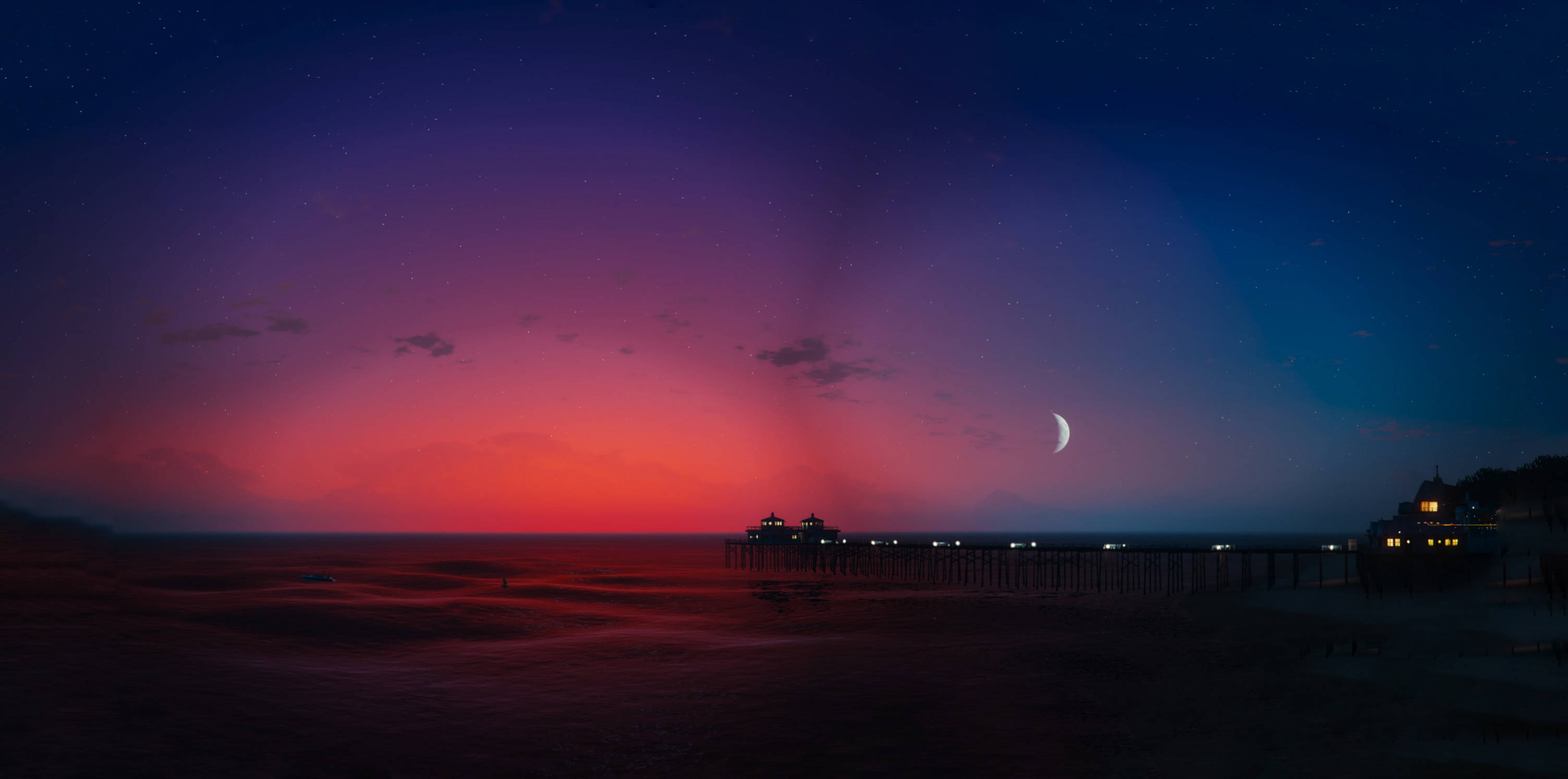 시원한 GTA 썰물 배경화면
