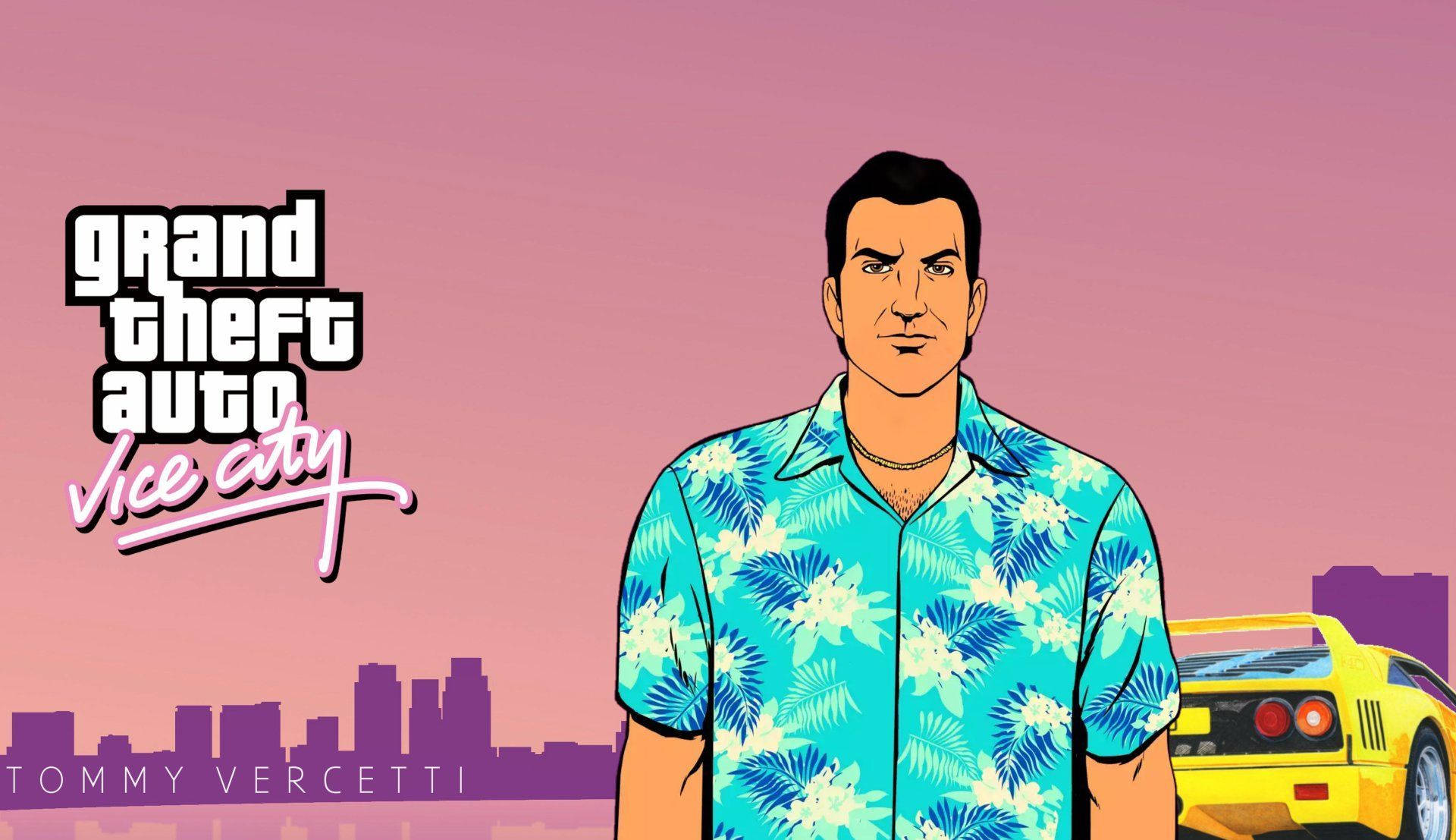 GTA 바이스시티 토미 베르세티 배경화면