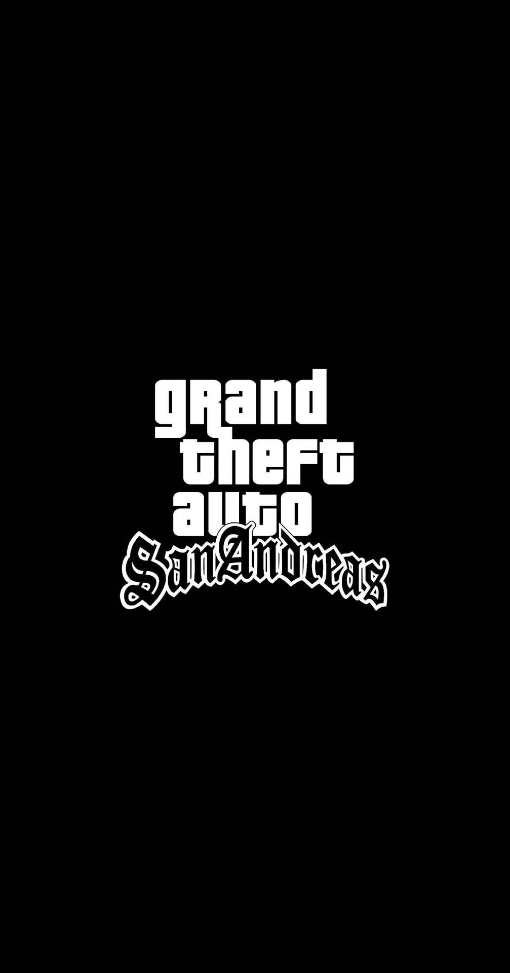 GTA 아이폰 산 안드레아스 로고
