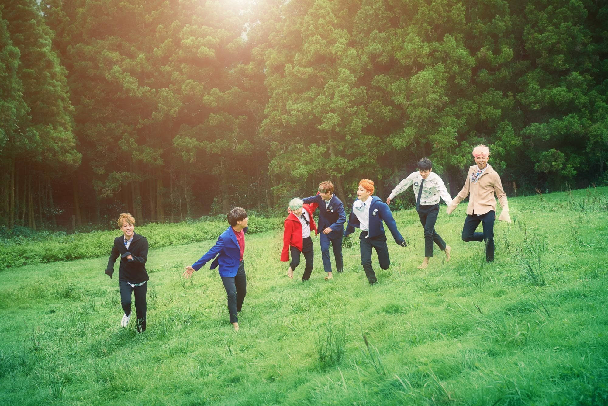HYYH 시대 쿨한 BTS 노트북 배경화면