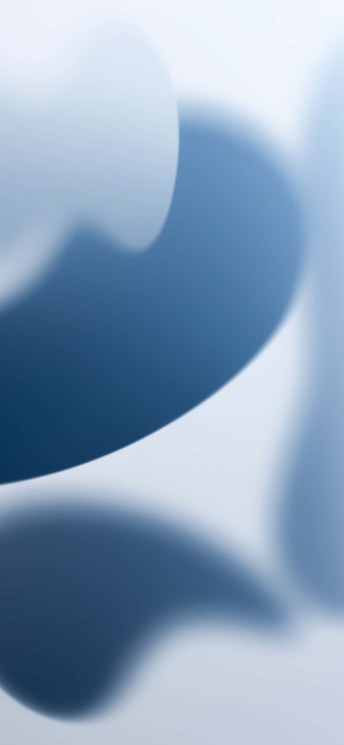 iOS 13 실키 회색 배경 배경화면