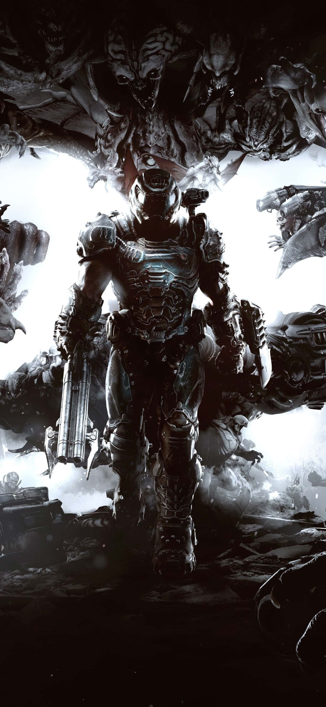 iOS에서 Doom Eternal로 악마를 물리칠 준비를 하세요 배경화면