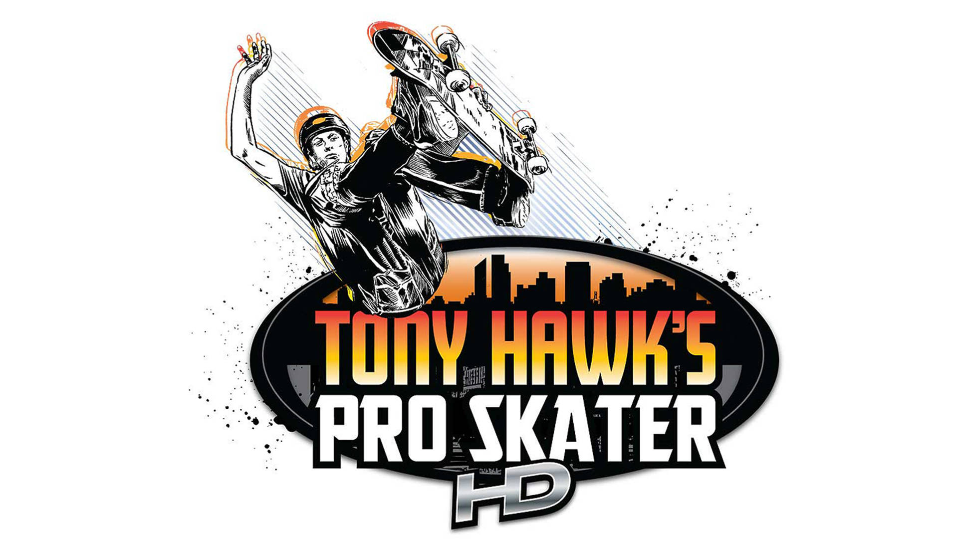 iPad Pro Tony Hawk's Pro Skater HD 로고 배경화면