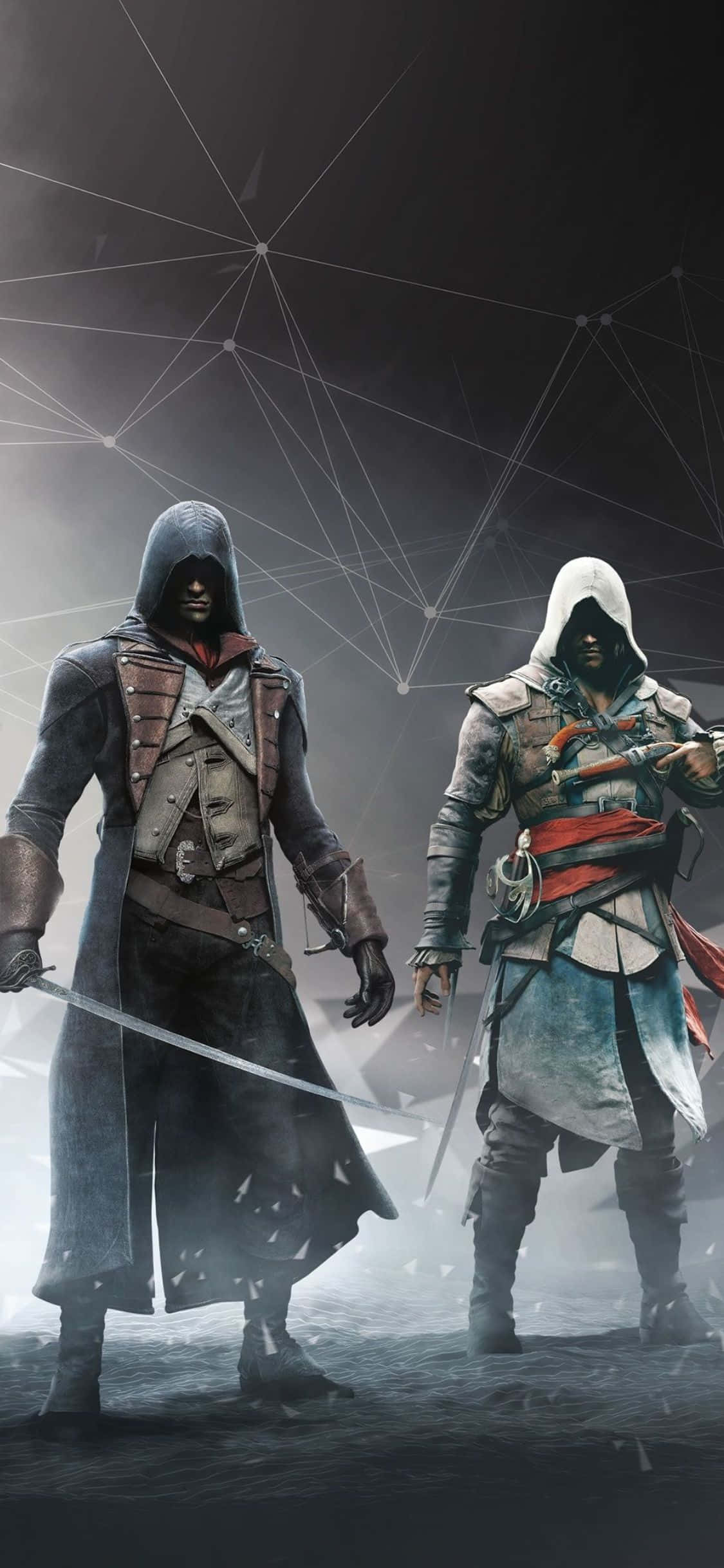 iPhone X로 Assassin's Creed Origins의 세계를 탐험하세요. 배경화면
