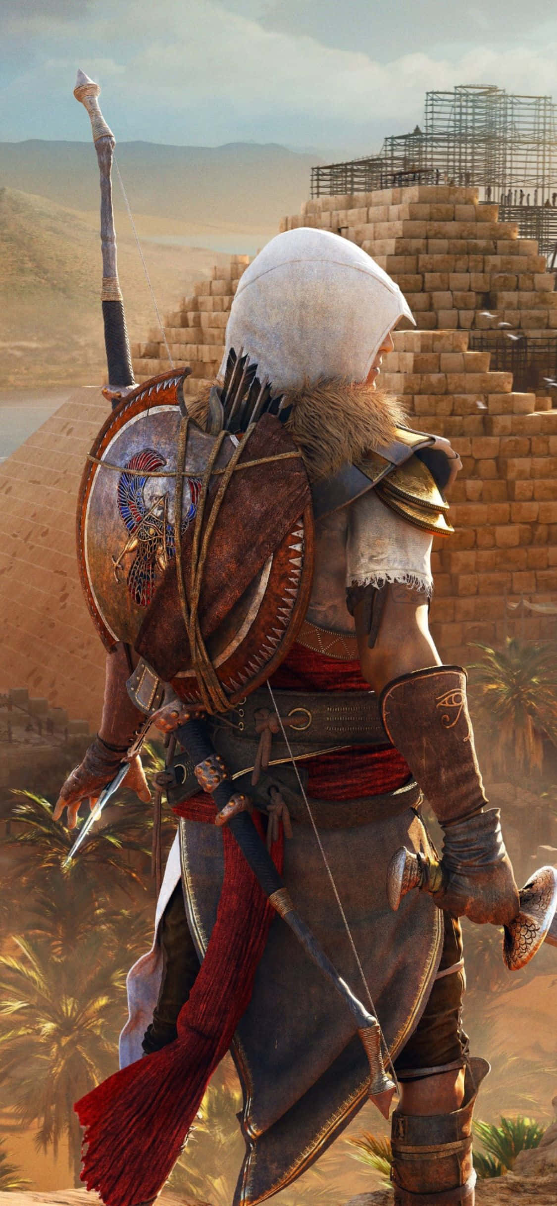 iPhone X Assassin's Creed Origins로 운명을 발견하세요 배경화면