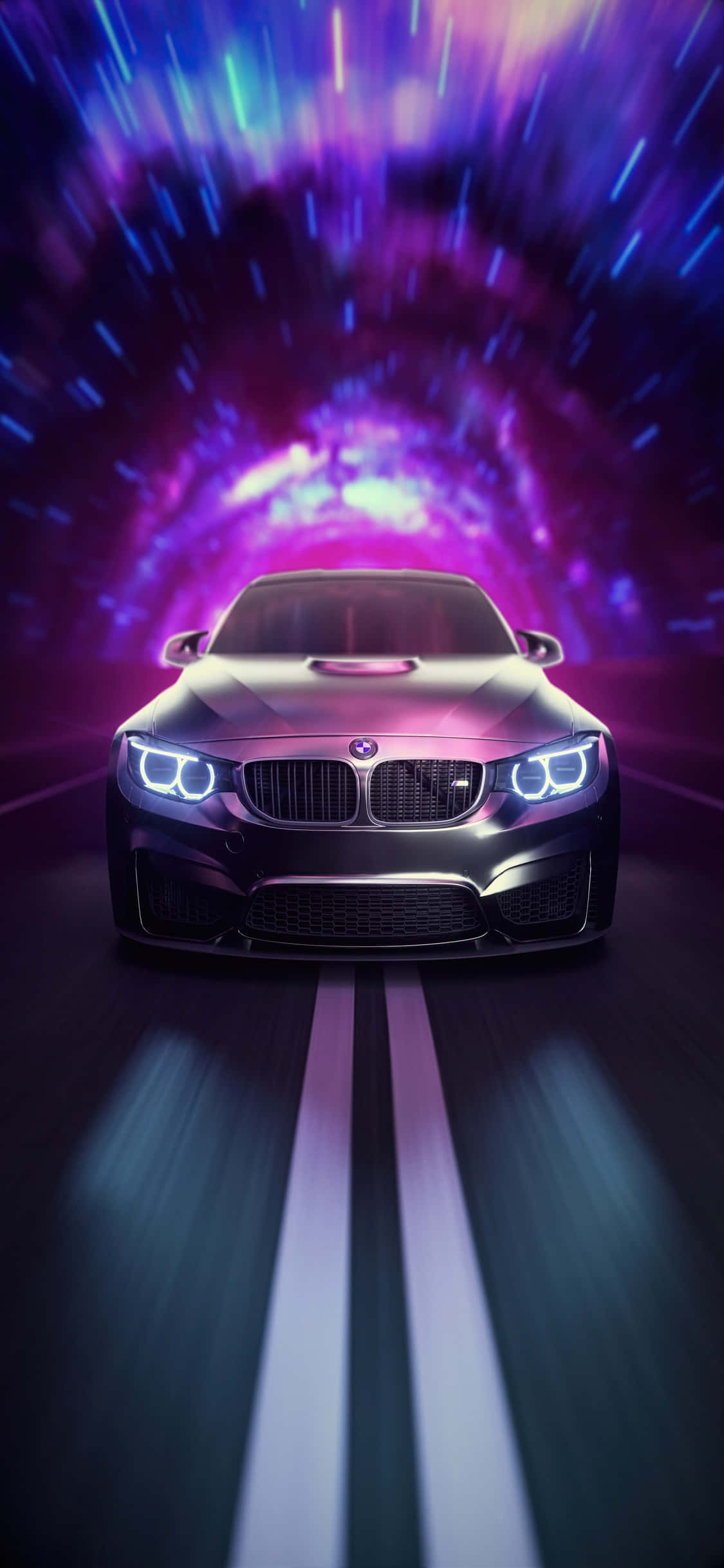 "인증된 스타일 - iPhone X와 BMW의 완벽한 조화" 배경화면