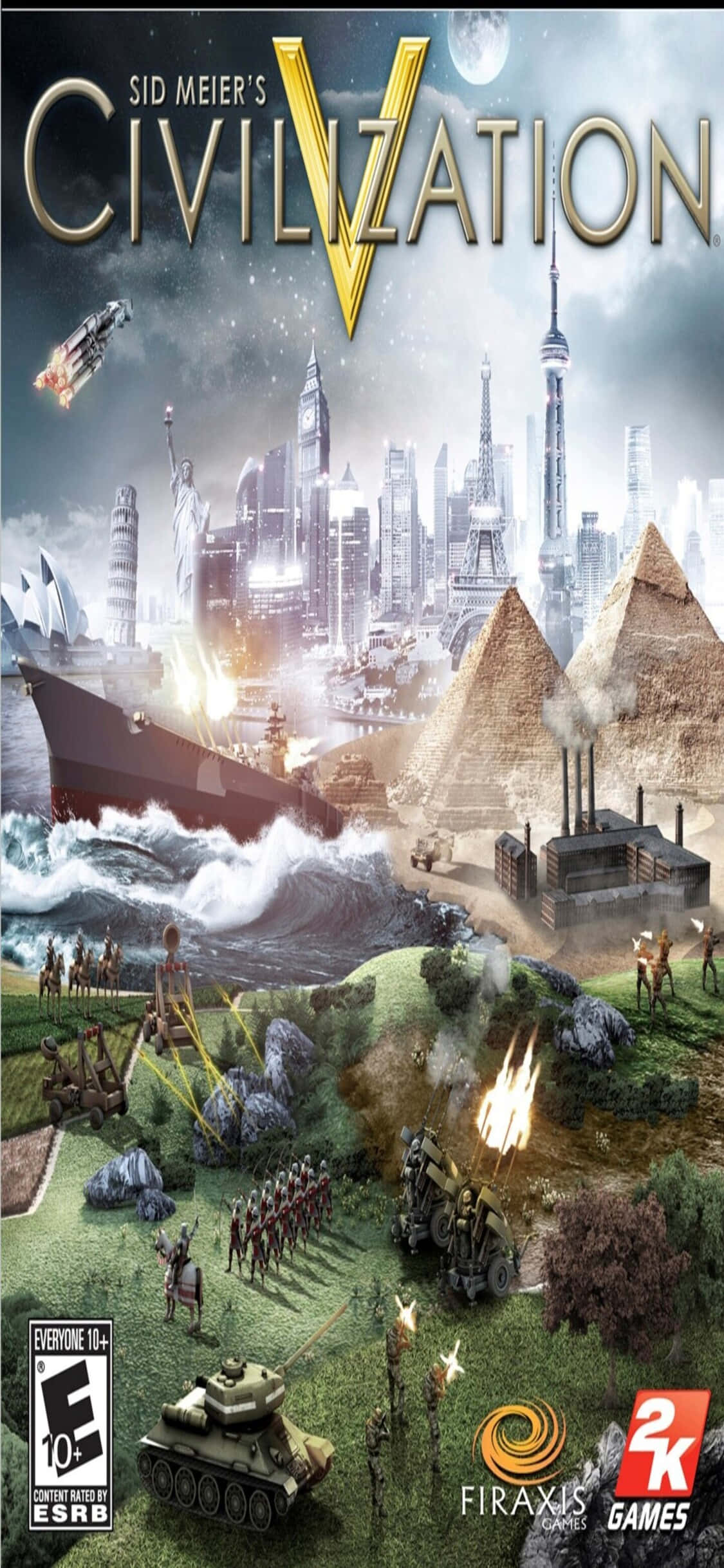 iPhone X로 Civilization V와 함께 새로운 세계를 탐험하세요 배경화면