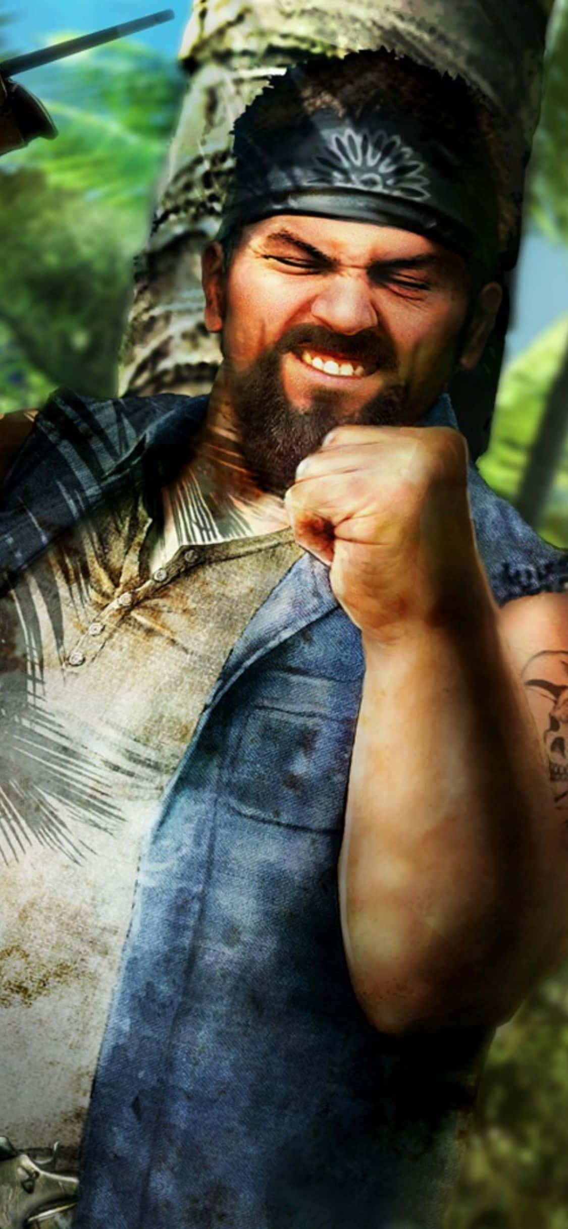 iPhone X Far Cry 3 Hurk Drubman Jr 배경 배경화면