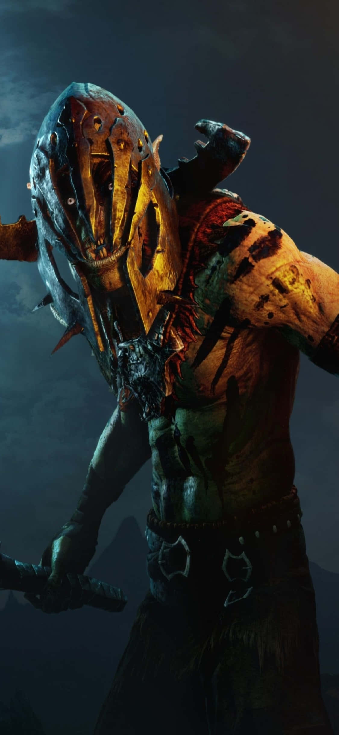 iPhone X Shadow Of Mordor Background Night Bringer 배경화면