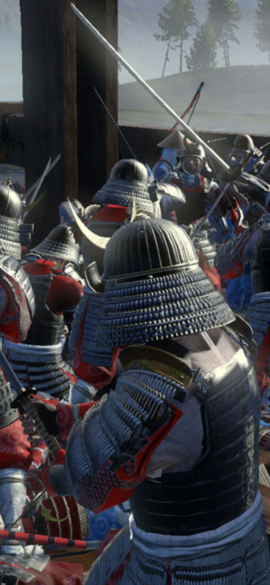 iPhone X Total War Shogun 2 배경 배경화면